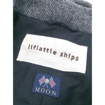◇ liflattie ships リフラティ シップス ヘリンボーン 長袖 コート グレー系 レディース P_画像4