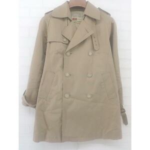 ◇ ◎ Traditional Weatherwear beautiful people ベルト付 キッズ トレンチ コート サイズ140 ベージュ レディース P