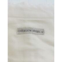 ◇ ◎ liflattie ships リフラティ シップス コットン100% 長袖 ジャケット サイズS アイボリー レディース P_画像4