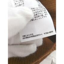 ◇ UNIQLO ユニクロ × Mame Kurogouchi 3D リブ ニット 大人女子 長袖 セーター サイズS キャメル レディース P_画像5