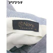 ◇ Navy PREMIUM スラックス パンツ サイズXL グレー メンズ_画像4