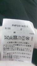 ◇ ◎ FRAY I.D フレイ アイディー ビッグカラー 比翼仕立て 長袖 マキシ ワンピース サイズ0 ブラック レディース P_画像4