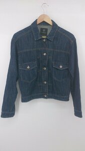 ◇ w closet ダブルクローゼット カジュアル 長袖 デニム ジャケット Gジャン サイズF インディゴ レディース P