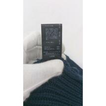 ◇ green label relaxing UNITED ARROWS クルーネック コットン ニット 長袖 セーター ネイビー レディース P_画像4