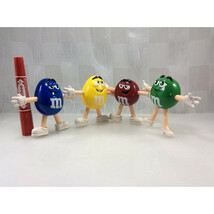 M&M's　エムアンドエムズ ベンダブルフィギュア(レッド、ブルー、グリーン、イエロー)４体セット　アメ雑　_画像4