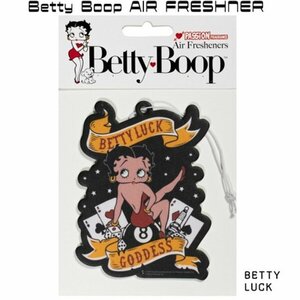 ベティーちゃん　ベティブープBetty Boop　エアフレッシュナー （BETTY LUCK ）ベティちゃん　ベティ　アメリカン雑貨 アメリカ雑貨