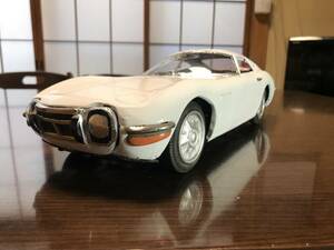 ブリキ車　トヨタ2000GT　アサヒ玩具　当時物　1967年～1970年　全長38cm