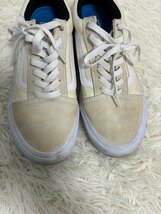 1円～　VANS　バンズ　スニーカー　オールドスクール　V36CF　アイボリー　スウェードコンビ　サイズ25.5cm　OLD SKOOL_画像5