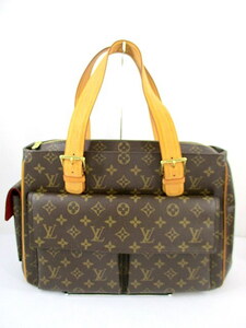 1円★ 美品 LOUIS VUITTON ルイ ヴィトン モノグラム ミュルティプリ シテ トートバッグ ハンドバッグ バッグ M51162 中古