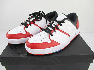 1円★ 未使用 NIKE ナイキ JORDAN NU RETRO 1 LOW ジョーダン ニュー レトロ 1 ロー DV5141 611 バーシティレッド スニーカー 靴 27.5cm 