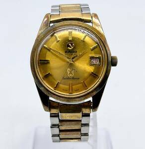 蘇や〔PMY34〕１円スタート！　RADO　Golden Horse　ラドー　ゴールデンホース　345602　稼働　腕時計　中古品　コンパクトサイズ