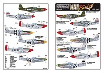 Kits-World(172179)1/72 P-51B Mustang 43-6913 VF-T - 'Shanghri La' 336th FS 4th FG March 1944他用デカール_画像1