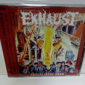 EXHAUST「APOCALYPTIC FEAR」帯付の画像1