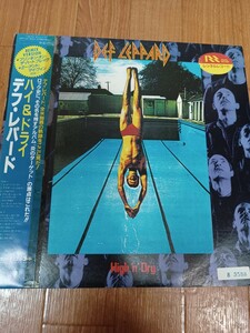 DEF LEPPARD「HIGH’N'DRY」国内盤　帯付