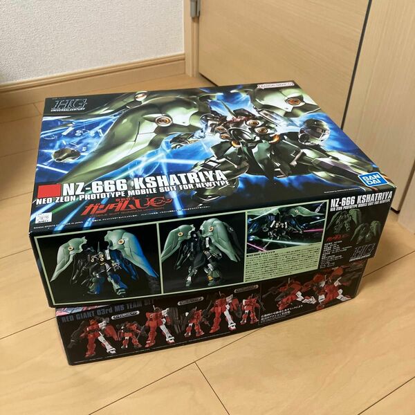 クシャトリヤ　赤い三巨星　2点セット HGUC ガンダム　未組立