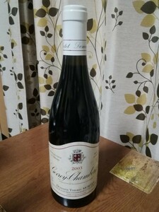 未開栓　Dom. Thierry Mortet Gevrey Chambertinドメーヌ・テイエリー・モルテ ジュヴレ・シャンベルタン　2003年750ml