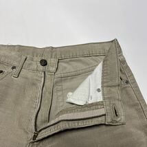 90s 日本製 Levi’s リーバイス 503-1522 コーデュロイパンツ ベージュ W30 L33_画像6