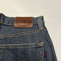 EDWIN エドウィン 404 インターナショナルベーシック ストレートジーンズ デニムパンツ W31 日本製_画像7