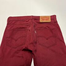 Levi’s リーバイス 511 スリムフィットストレッチカラーパンツ 04511-1754 W28 L32_画像5