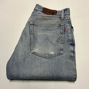 EDWIN Edwin 502 5502 постоянный распорка джинсы Denim брюки W32 L33 сделано в Японии 
