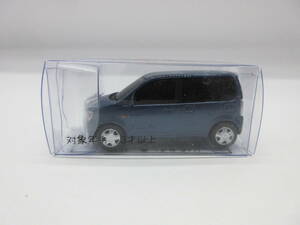 1/64 三菱 2代目ekワゴン H82W　ディーラー特注 非売品　ミニカー　ダークブルー　カラーサンプル