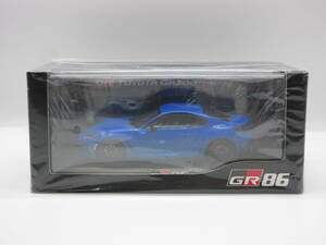 1/30 トヨタ 新型GR86 カラーサンプル 非売品 ミニカー　ブライトブルー