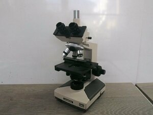 ☆【1R1215-16】 OLYMPUS オリンパス 双眼生物顕微鏡 CH-2 対物レンズA40/AA10/A4 現状品