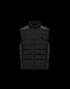 2020SS MONCLER モンクレール ダウンベスト GORDES マットブラック サイズ2 