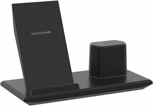 NANAMI 3台同時充電 コードレス 無線 充電スタンド