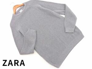 ZARA ザラ ニット セーター size　XL　グレー