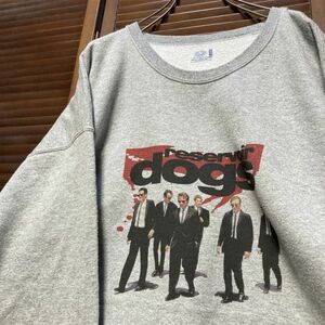 ACAU 1スタ グレー ムービー スウェット レザボアドッグス RESERVOIR DOGS 長袖 90s 00s ビンテージ 古着 卸 仕入れ