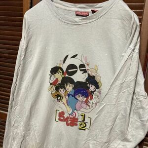 ACHH 1スタ キャラ 長袖 Tシャツ らんま 1/2 レトロ アニメ 長袖 90s 00s ビンテージ アメリカ 古着 ベール 卸 仕入れ