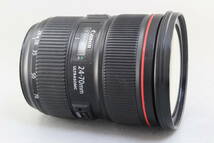 B+ (並品) Canon キャノン EF 24-70mm F2.8 L II USM 初期不良返品無料 領収書発行可能_画像4