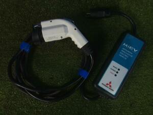 *0K240012 iMiEV original charge cable 200V control box attaching HA3W not yet test goods used 0*