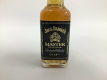 84 ジャックダニエル マスターディスティラリー ミニボトル 50ml【重量番号:1】_画像2