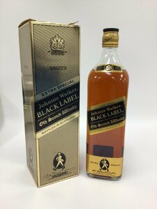 41 ジョニーウォーカー ブラックラベル 12年 黒金キャップ 1000ml【重量番号:2】