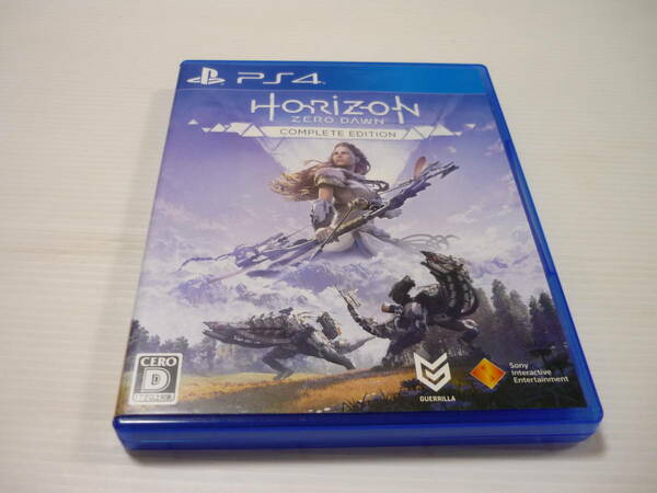 [管00]【送料無料】ゲームソフト PS4 Horizon Zero Dawn コンプリートエディション プレステ PlayStation 高垣彩陽 立木文彦