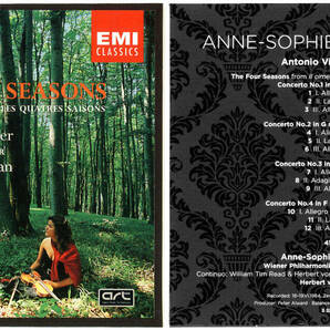 Anne-Sophie Mutter - 5 Classic Albums, Box Set, 5CDs, 輸入盤 (EMI Classics)の画像6