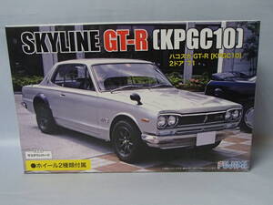 フジミ 1/24 インチアップ259　ハコスカ GT-R (KPGC10) 2ドア '71　カーネームプレート付き