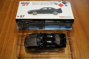 MINI GT 87 MGT00087-R Nissan Skyline R32 GT-R Black with BBS LM wheels 1/64