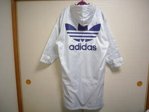  Adidas te Caro go reverse side boa long coat M size 