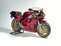 TAMIYA 1/12 HONDA VFR750R RC30 塗装組み立て済・完成品　タミヤ　ホンダ_画像4