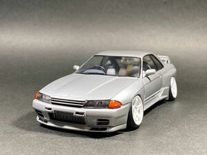 TAMIYA 1/24 NISSAN SKYLINE GT-R（R32）NISMO-CUSTOM塗装済み完成品　タミヤ　ニッサン　スカイライン　ニスモカスタム