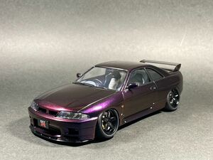 TAMIYA 1/24 NISSAN SKYLINE GT-R V-SPEC R33 マジョーラ塗装済み完成品　タミヤ　ニッサン　スカイライン　ブイスペック