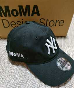 新品 未使用 NEW ERA MOMA 別注 ヤンキース スナップバック キャップ 黒 ブラック ニューエラ フリーサイズ ニューヨーク 近代美術館 モマ