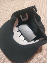 新品 未使用 アークテリクス キャップ Calidum 5Panel Hat ブラック 黒 ARC'TERYX フリーサイズ 軽量 国内正規品_画像3