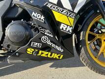 【動画】SUZUKI GSX250R スズキ DN11A BATTLAX タイヤバッテリー新品 兵庫 カスタム多数 隼 全国配送相談可 GSX R 250 ホイール塗装_画像7