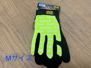 Supreme machanics glove メカニクス グローブ Mサイズ 黄色 イエロー 手袋 シュプリーム