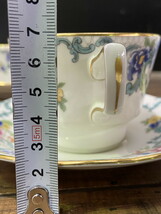 S-118◆1円～◆ROYAL DOULTON Floradora カップ&ソーサー 金縁 美品 ロイヤルドルトン 西洋食器_画像7