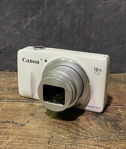 S-217◆1円～◆美品 Canon SX600HS PC2050 Power Shot Wi-Fi対応 コンパクトデジタルカメラ デジカメ キヤノン